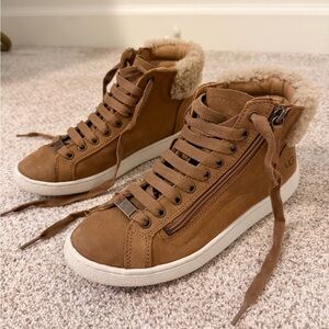 UGG Women's Olive High-Top Sneaker-Booties